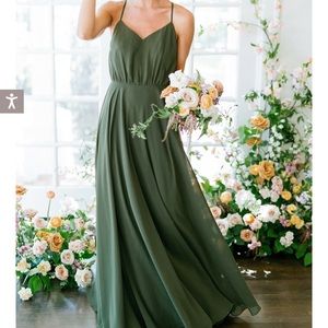 NAVY bridesmaid dress